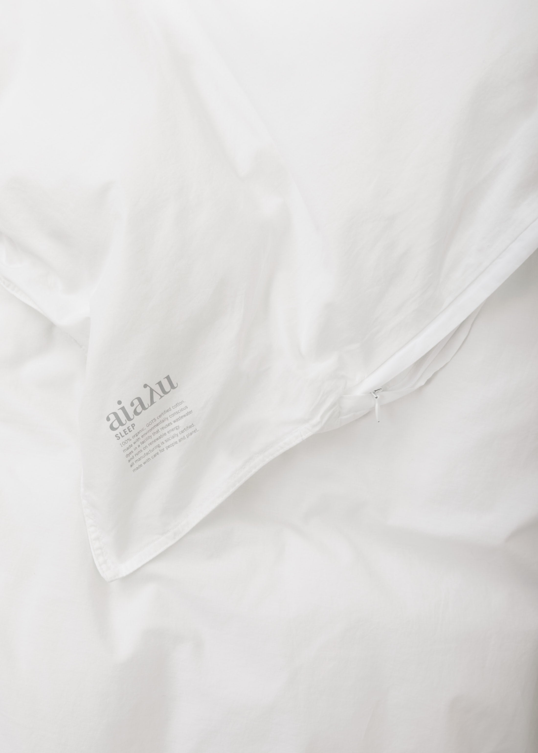 Baby duvet set 70x100 & pillow case - white | White