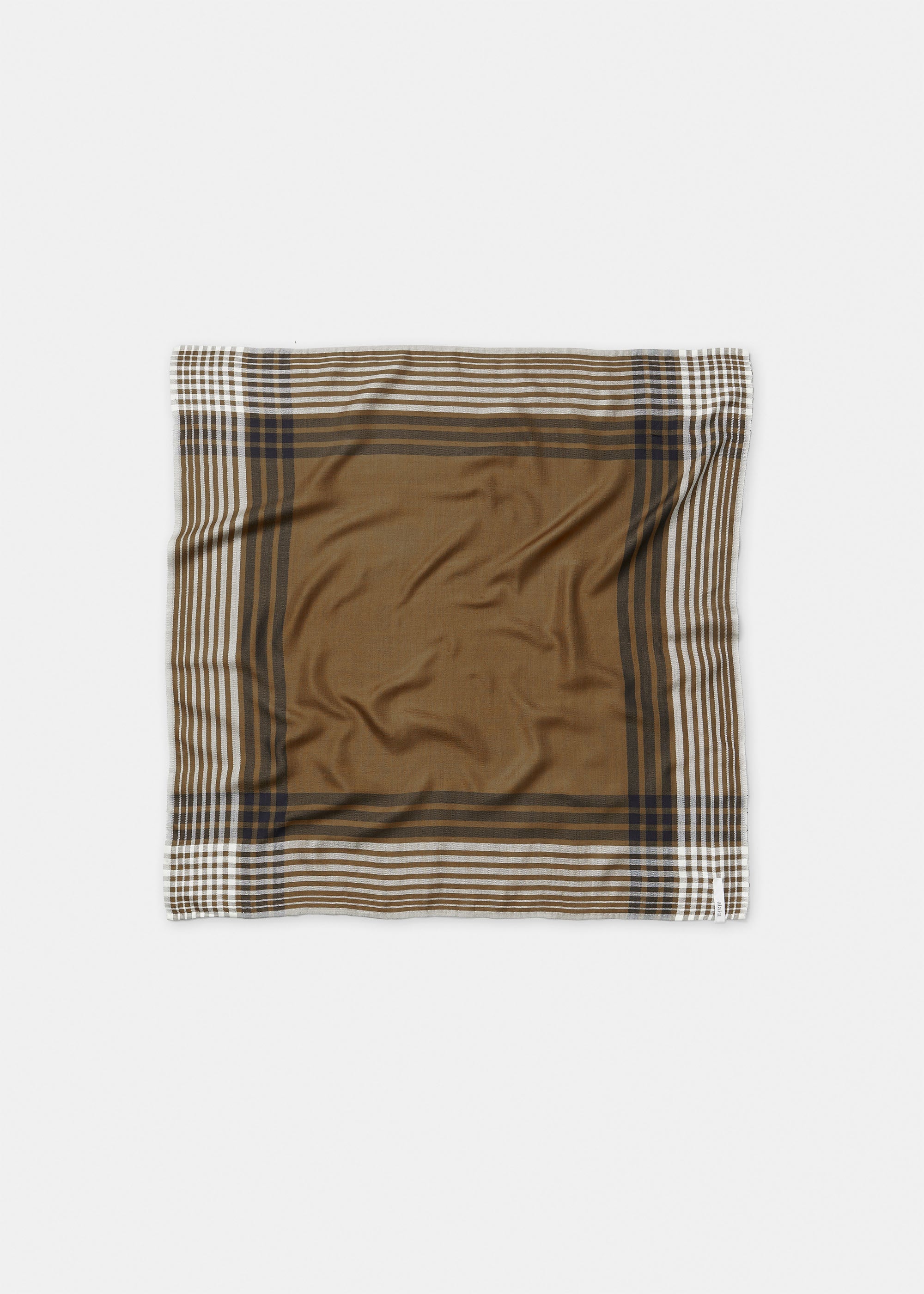 Electra silk scarf| Mix Brown