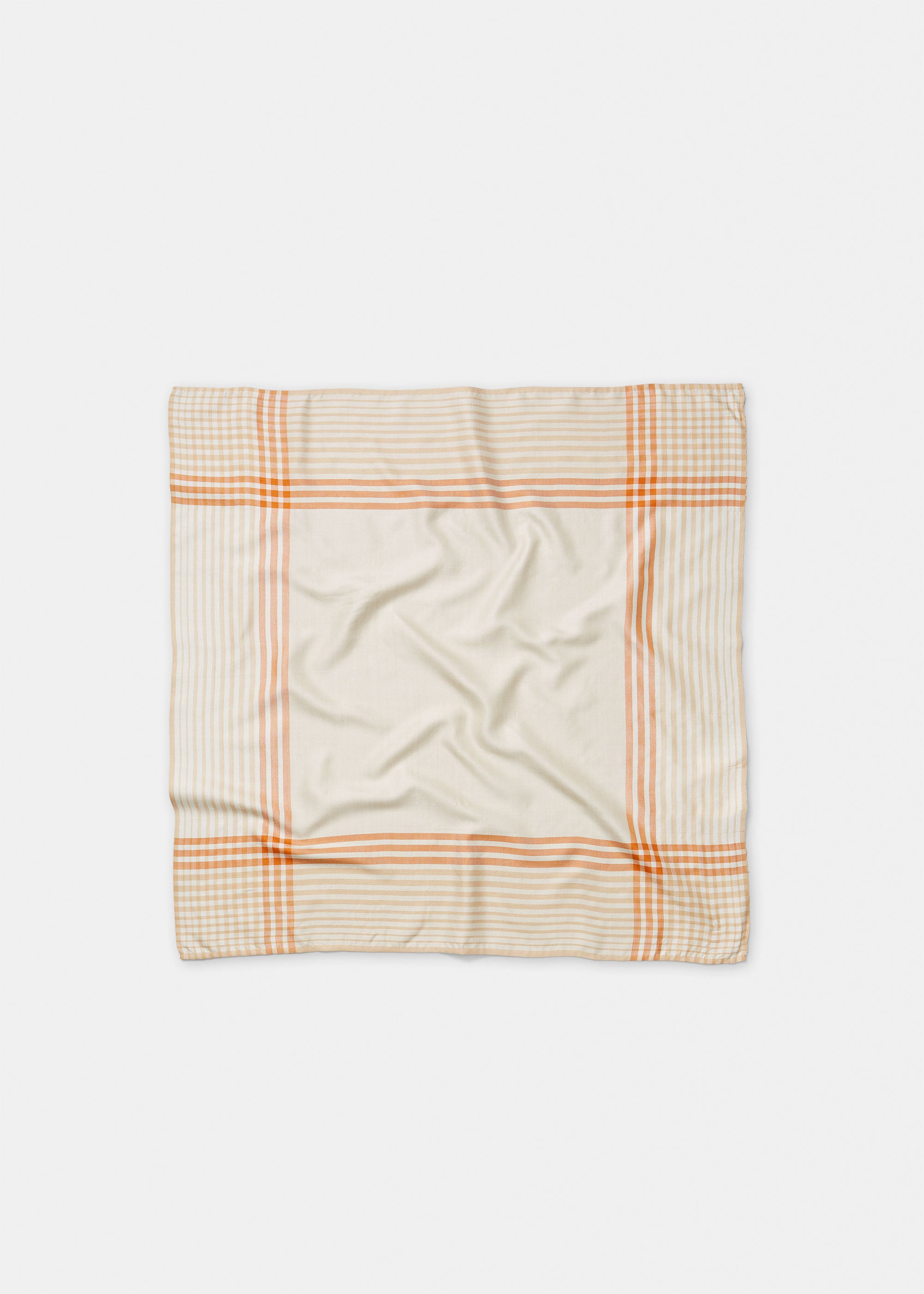 Electra silk scarf | Mix Burnt Orange