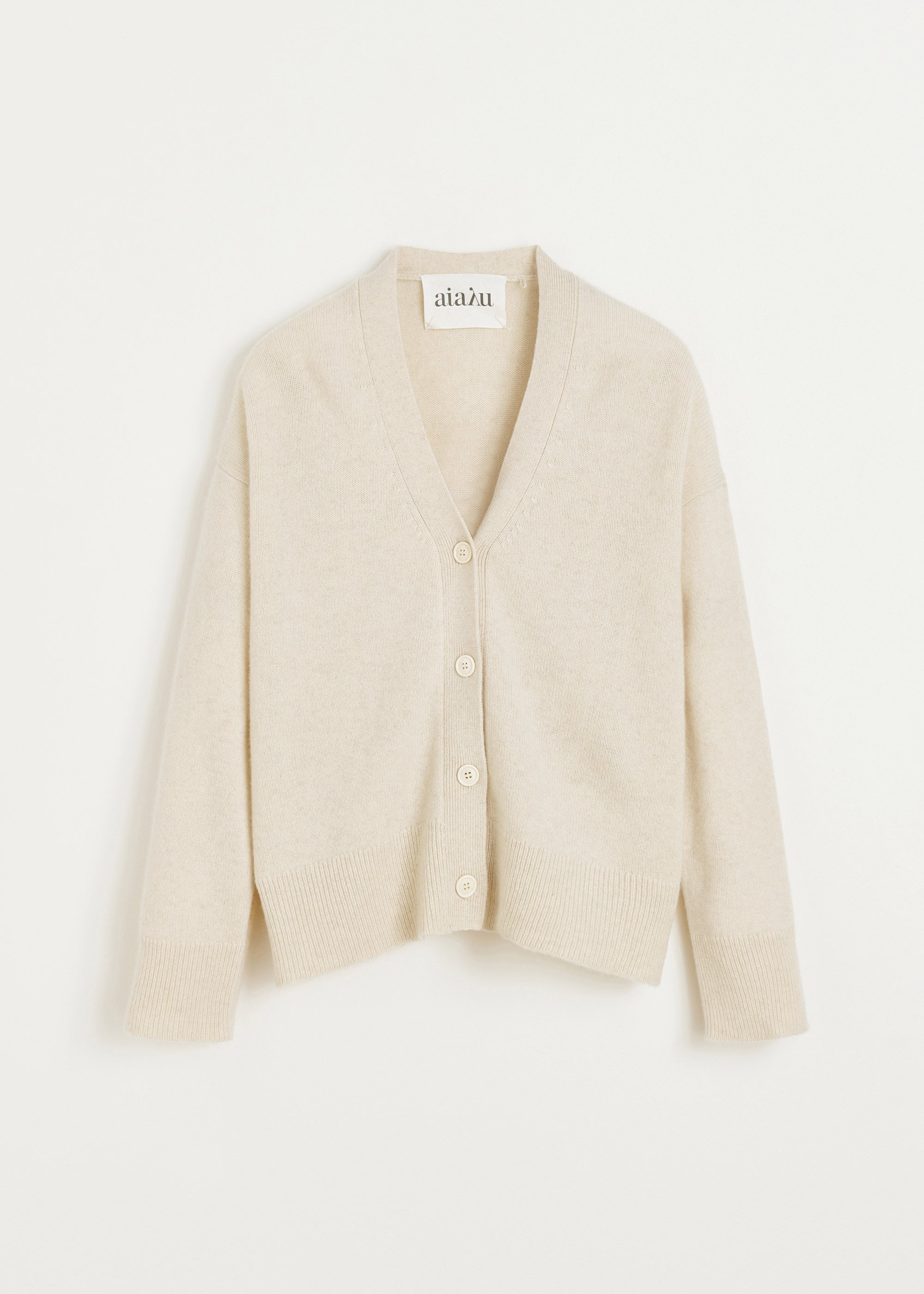 Flora cardigan - pure cashmere | Pure Ecru