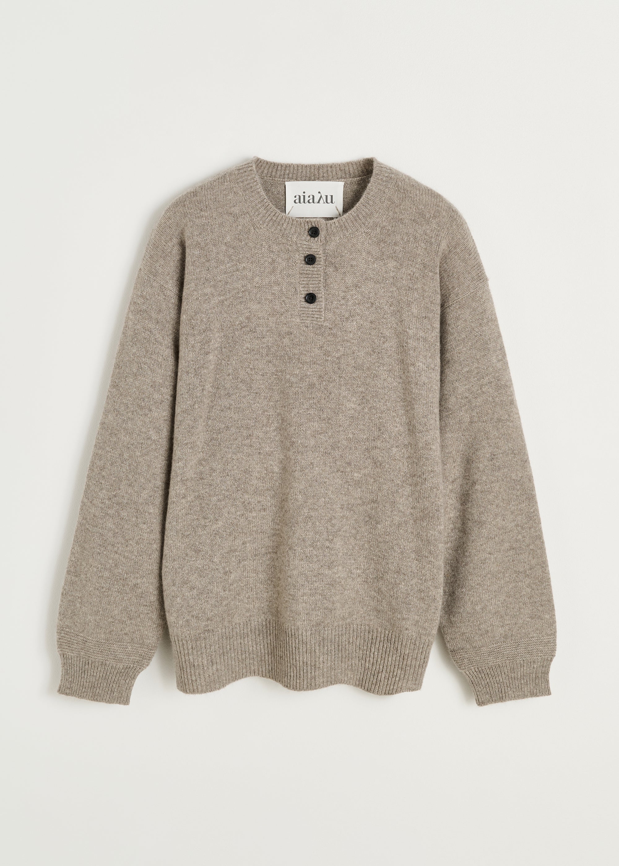 Franco sweater – pure yak | Pure Soil Sweater aiayu