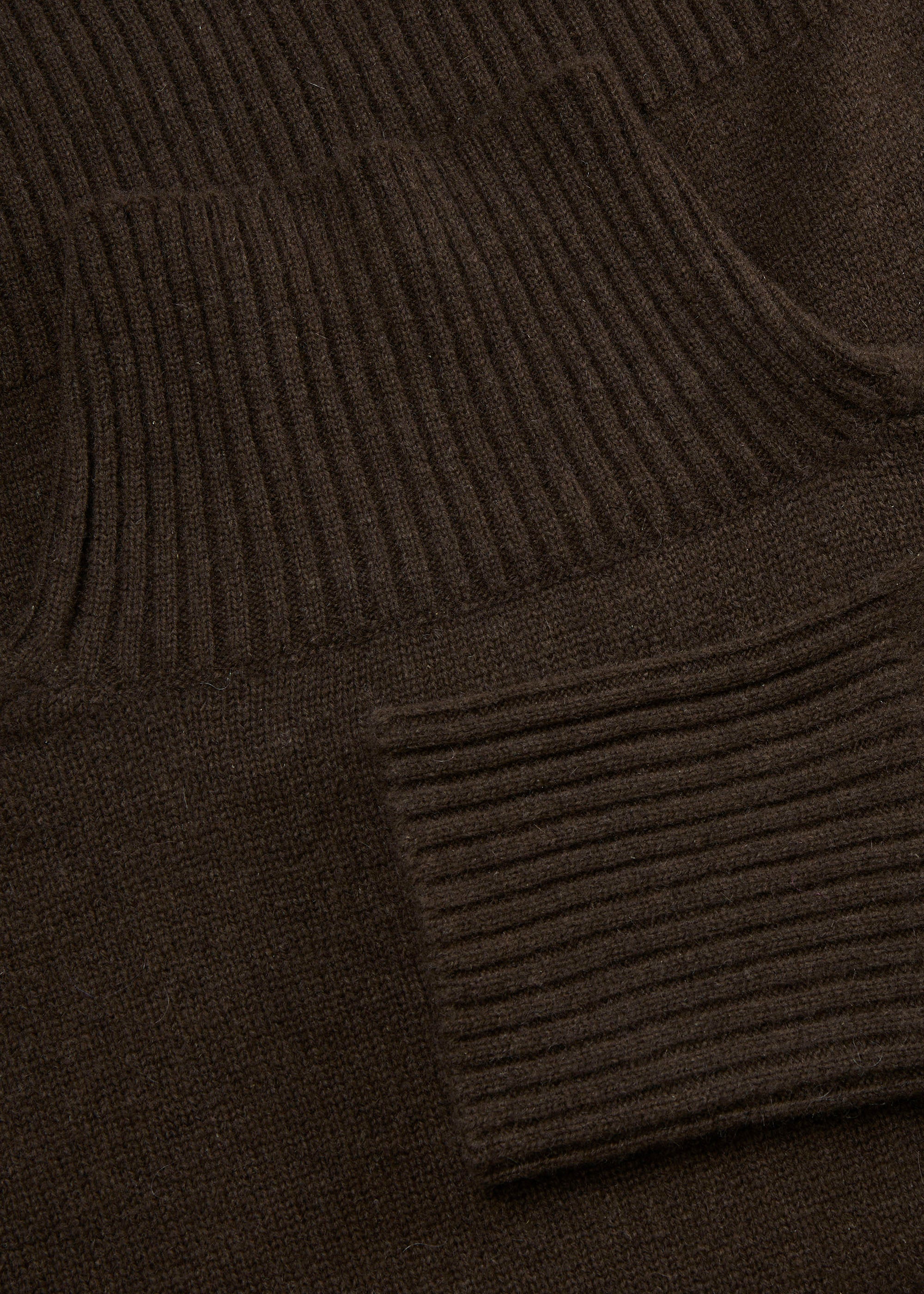 Freya yak sweater | Pure Dark Brown
