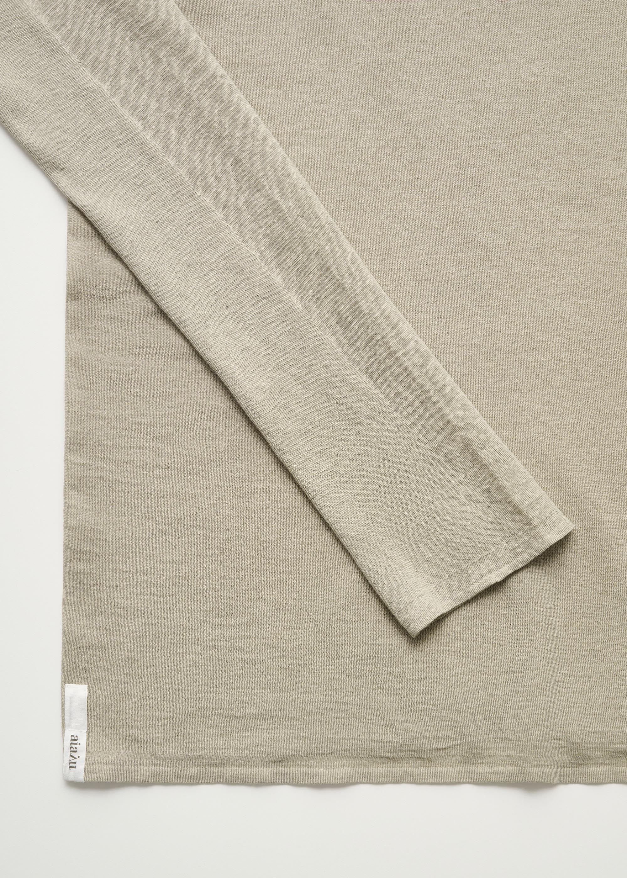 Gentle long sleeve - cashmere | Grey