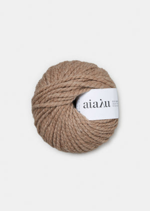 Handknit yarn mechera | Pure Caramel