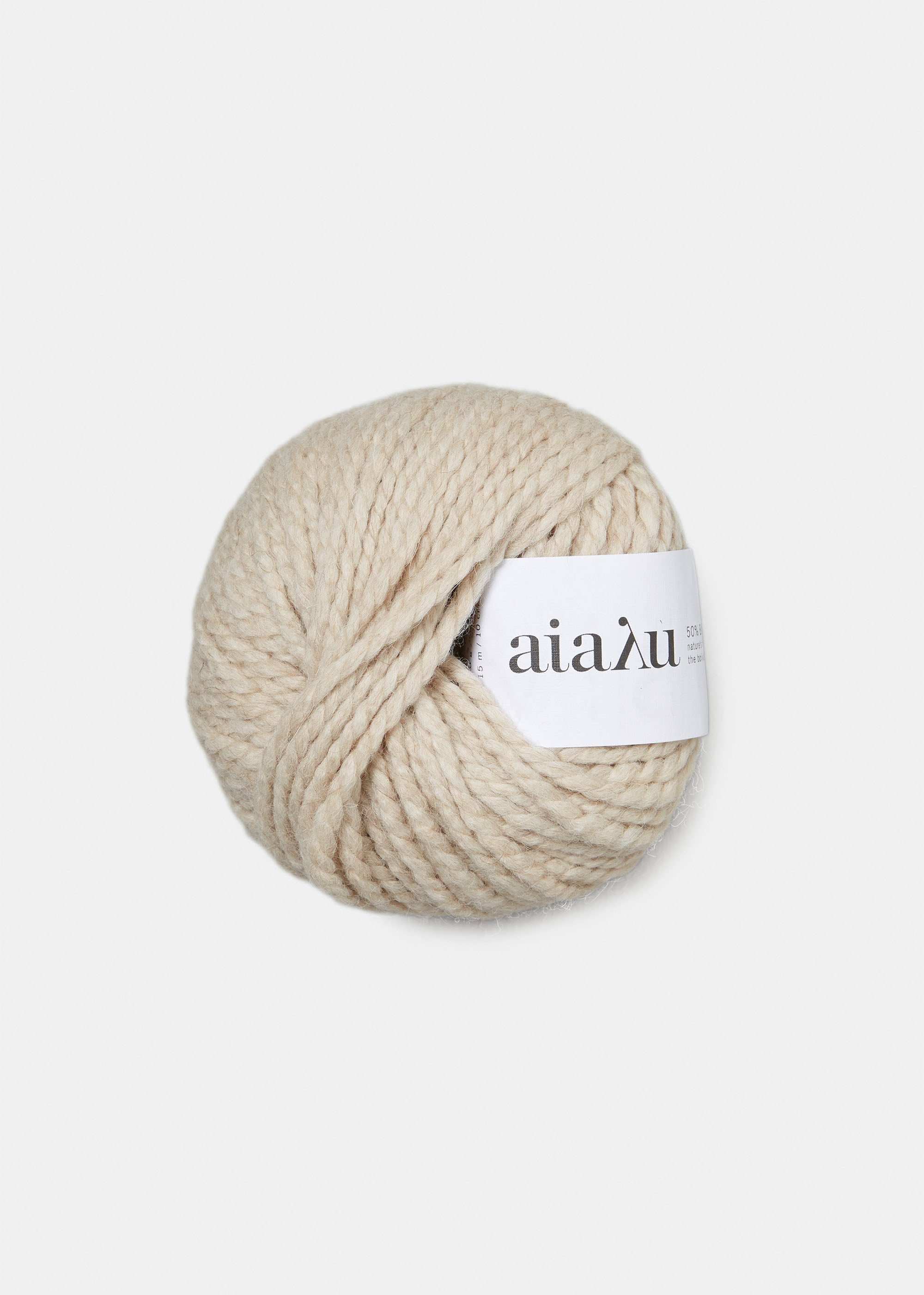 Handknit yarn mechera | Pure Natural
