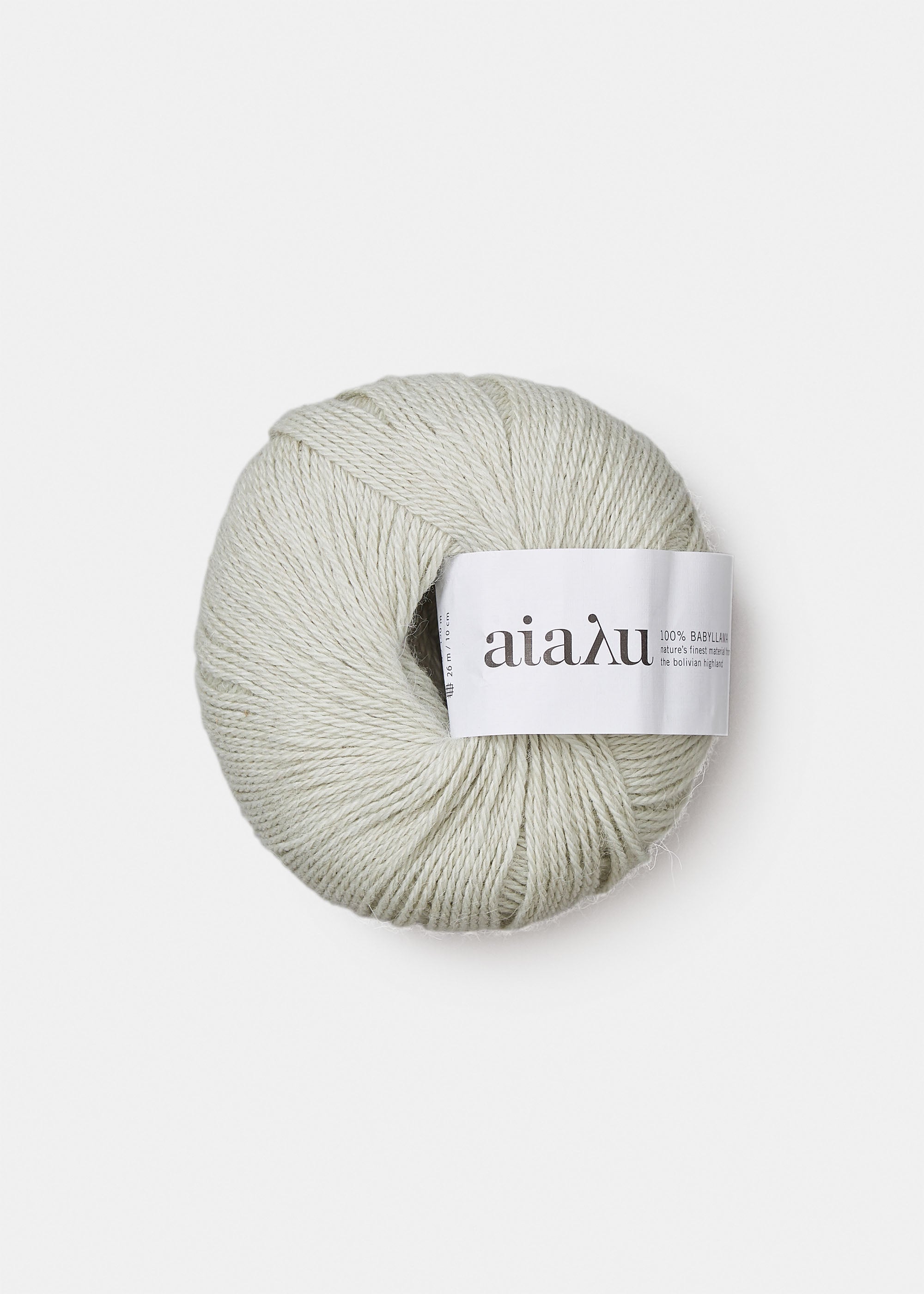 Aiayu yarn - babyllama wool | Cabbage