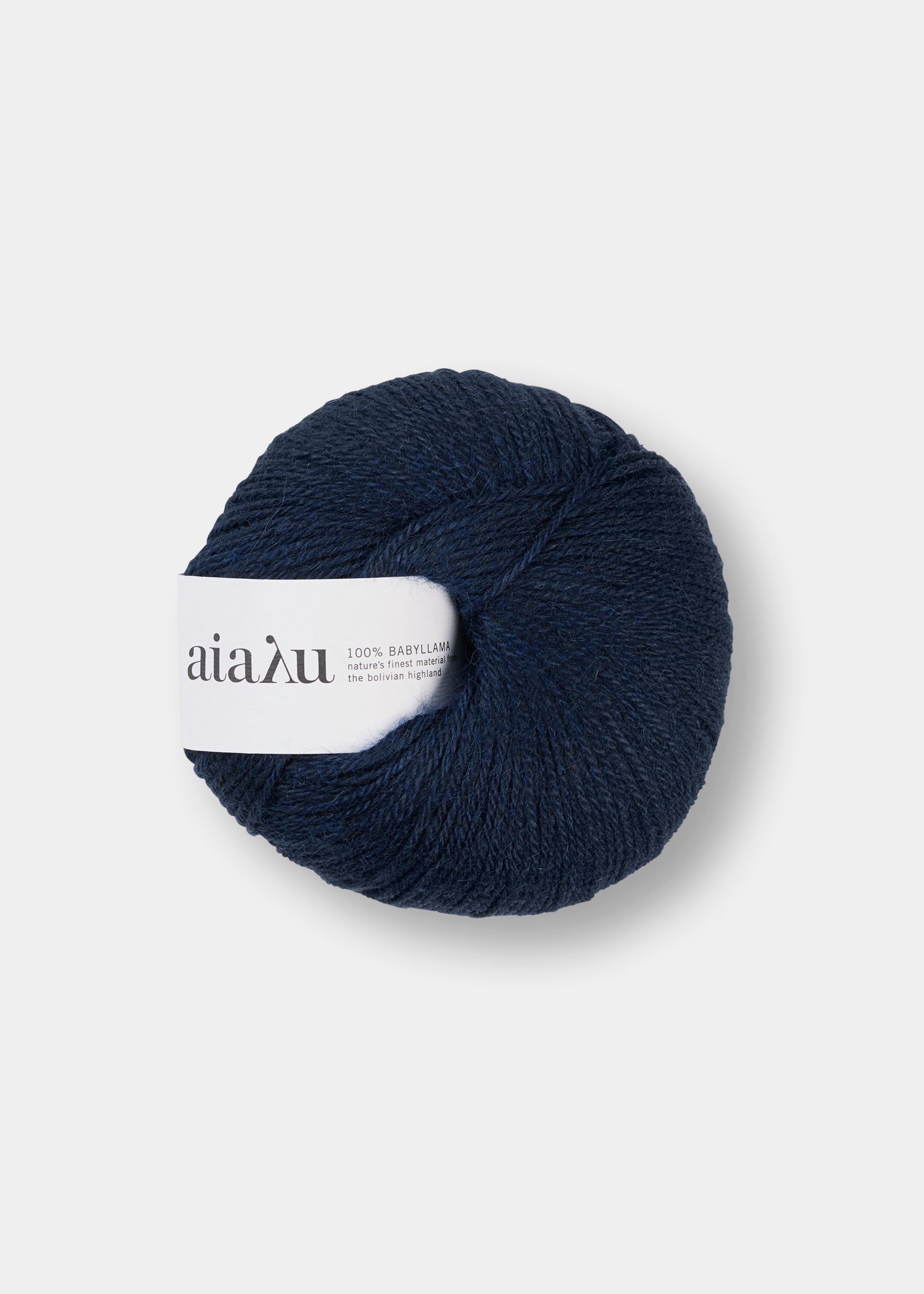 Aiayu yarn - babyllama wool | Navy