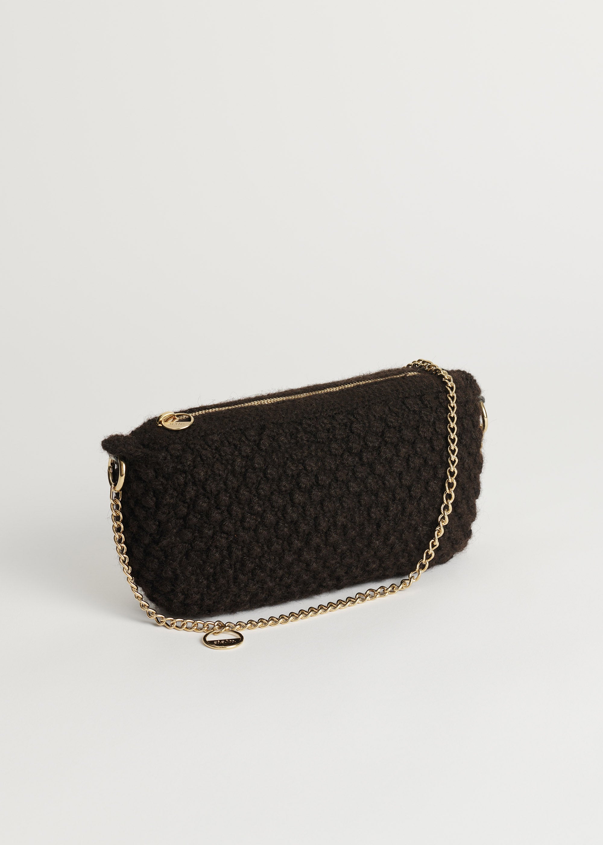 Helen chain classic bag | Dark Brown