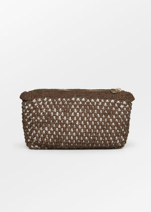 Helen classic clutch | Mix Brownie/Salt