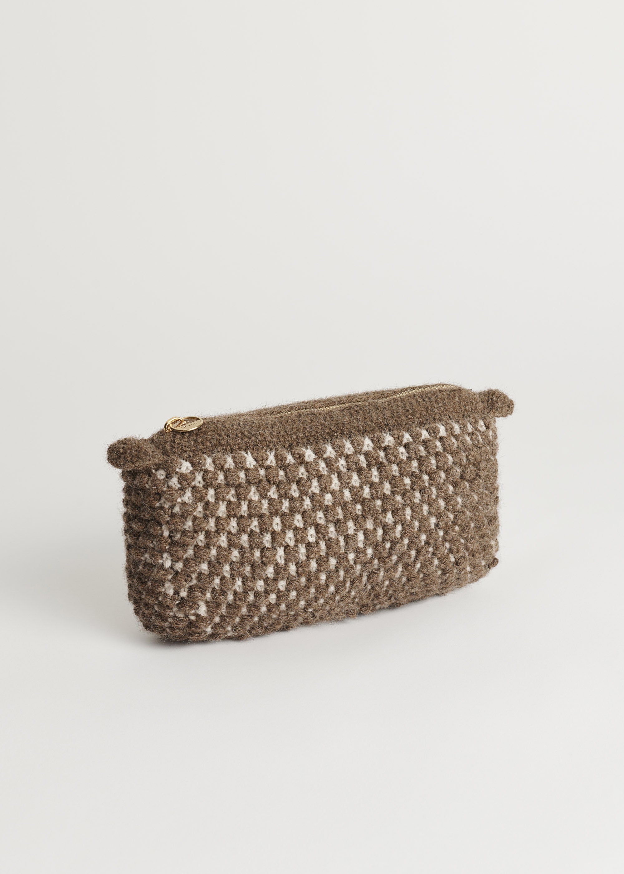 Helen classic clutch | Mix Brownie/Salt