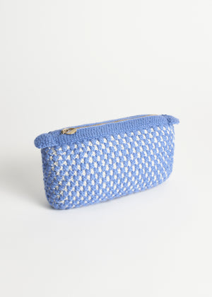 Helen classic clutch | Mix Sapphire/Albicant