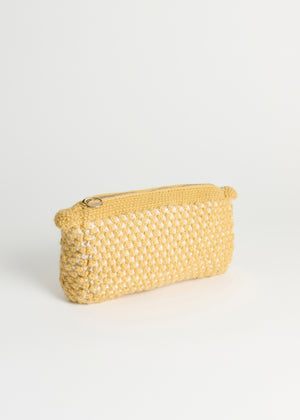 Helen classic clutch | Mix Yellow Stone/Albicant Purse aiayu