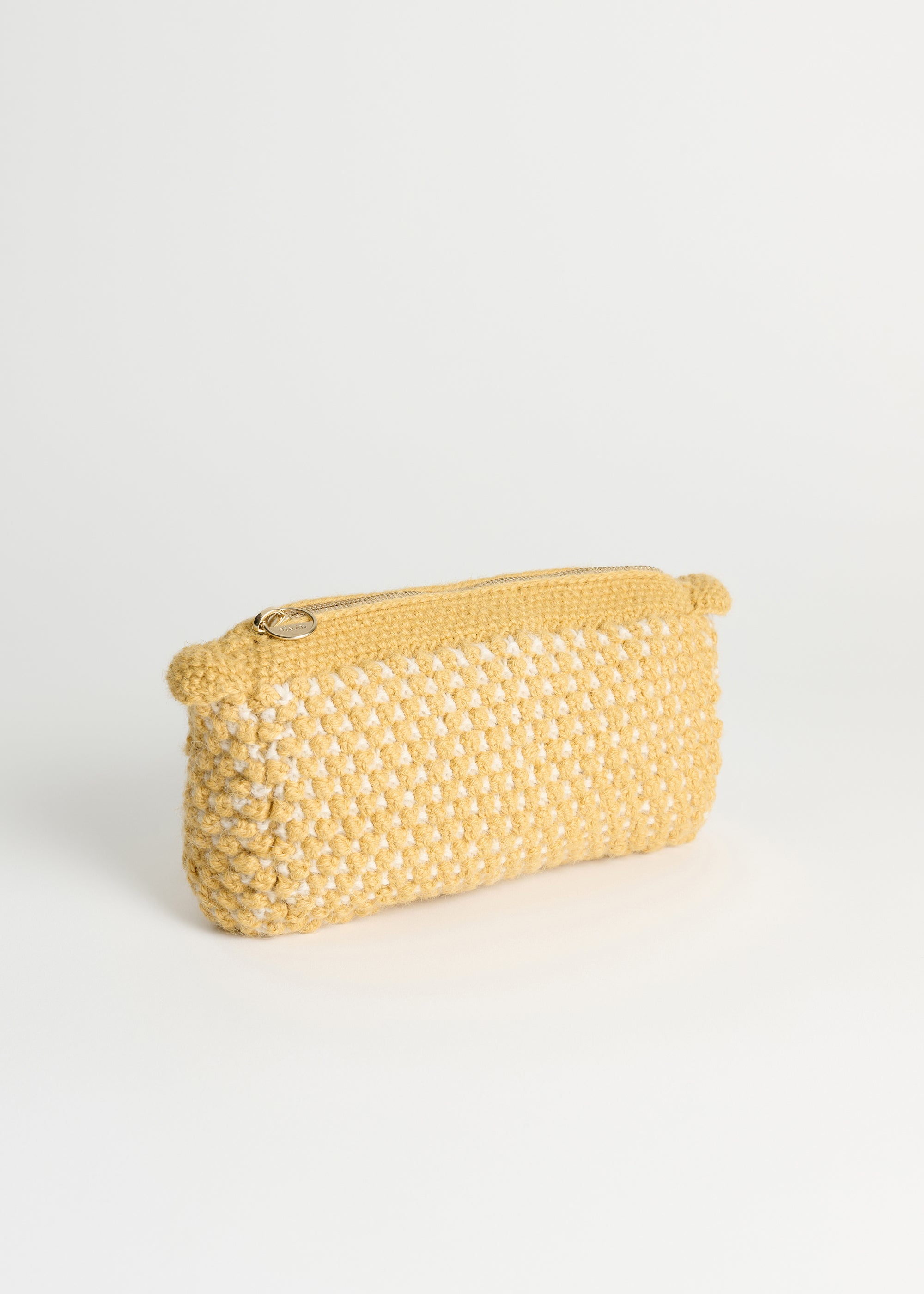 Helen classic clutch | Mix Yellow Stone/Albicant Purse aiayu