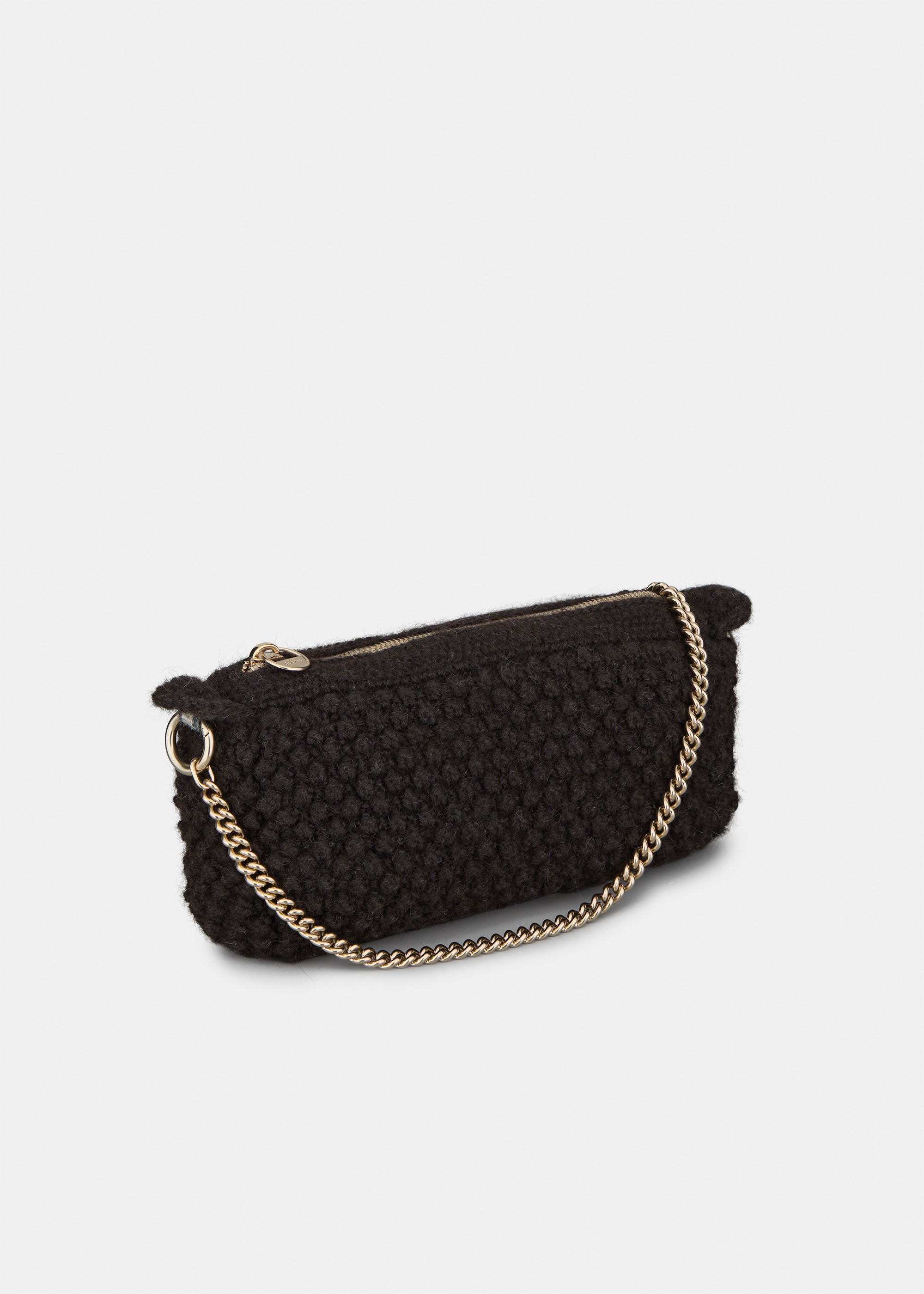 Helen chain classic bag | Dark Brown