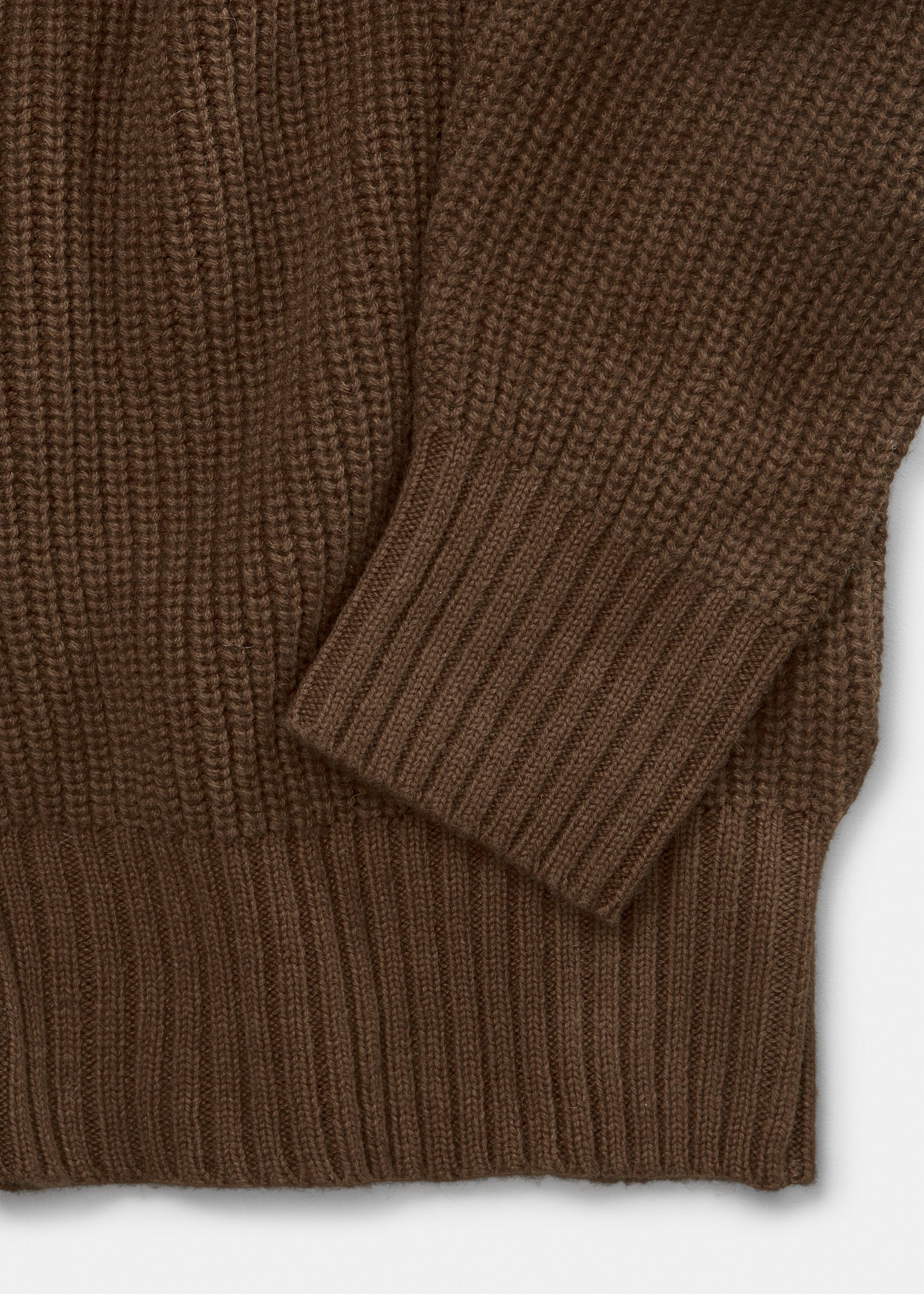 Hera wool sweater | Brown Sugar