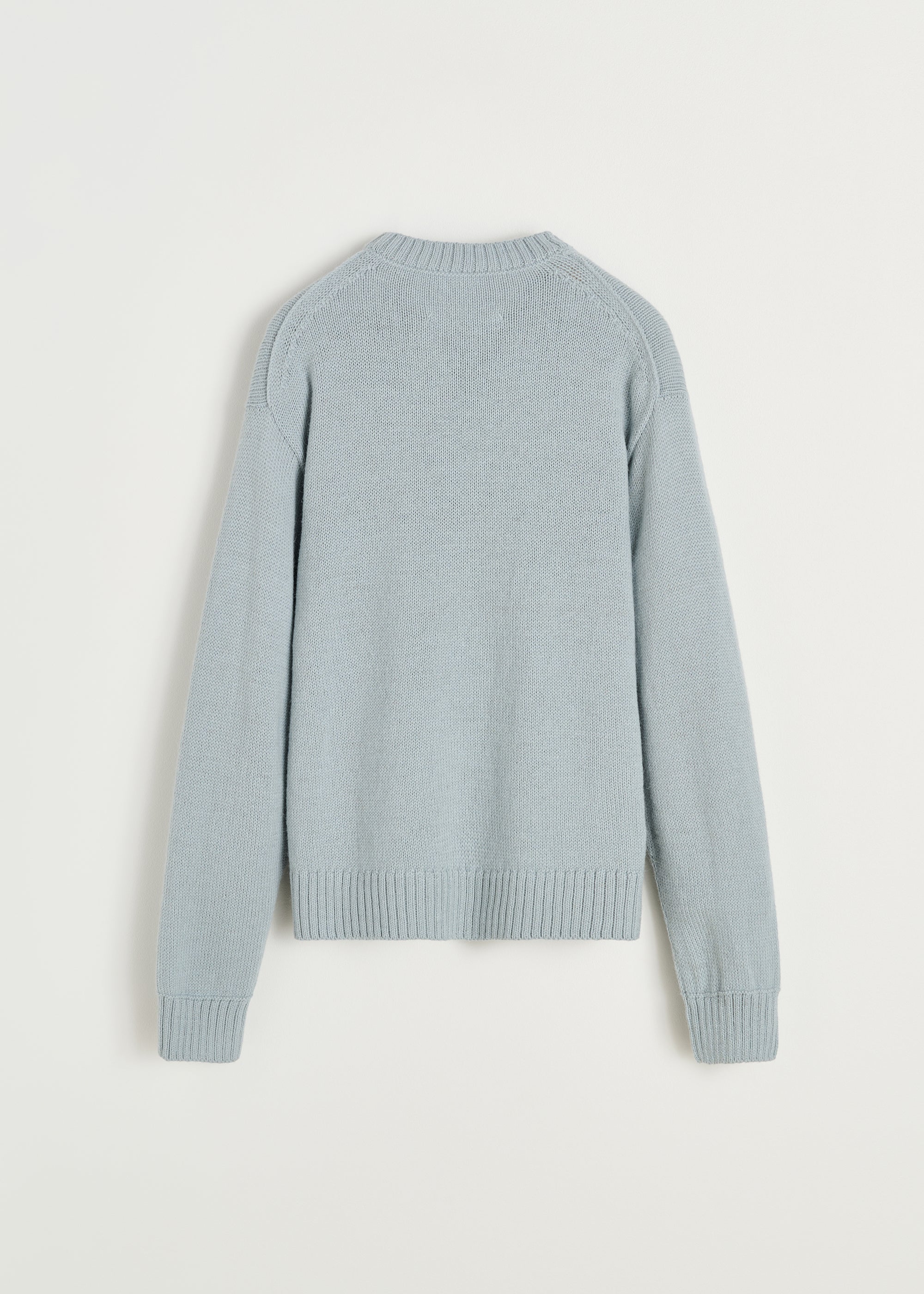 Highland saga sweater – highland wool | Mint Blue Sweater aiayu