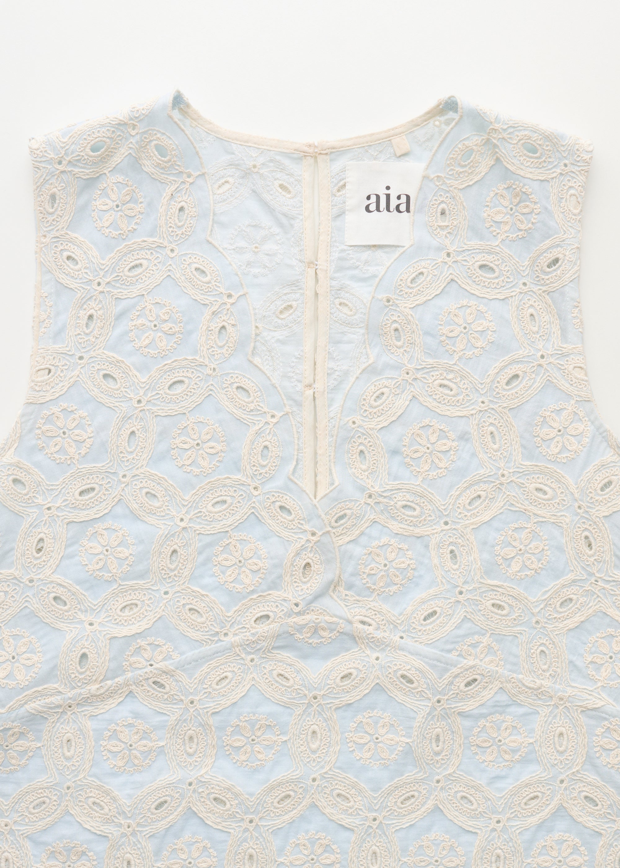 Himani top embroidery | Blue Eyes Blouse aiayu