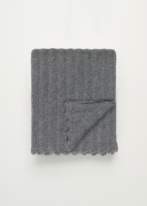 Hollie classic throw - 130x160 | Stormy Throw aiayu