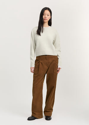 Inga sweater – cashmere | Dove Mouline Sweater aiayu