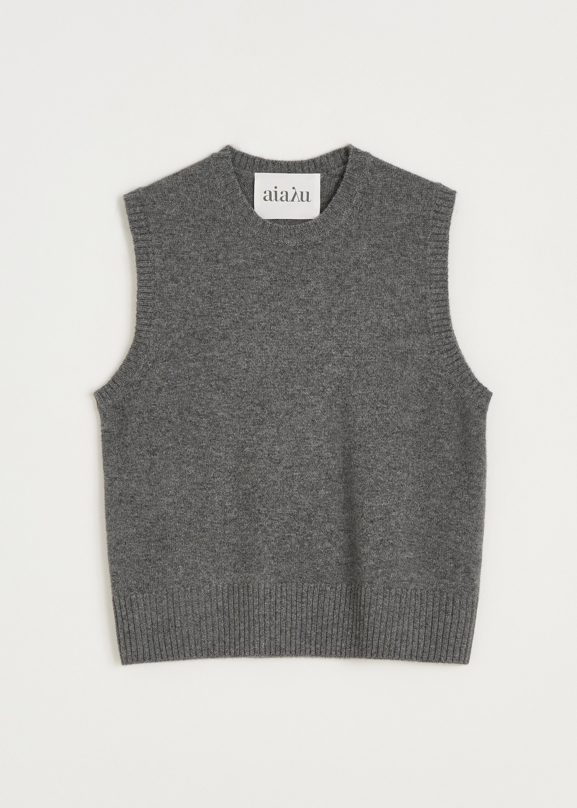 Ingeborg vest – pure cashmere | Stormy Vest aiayu