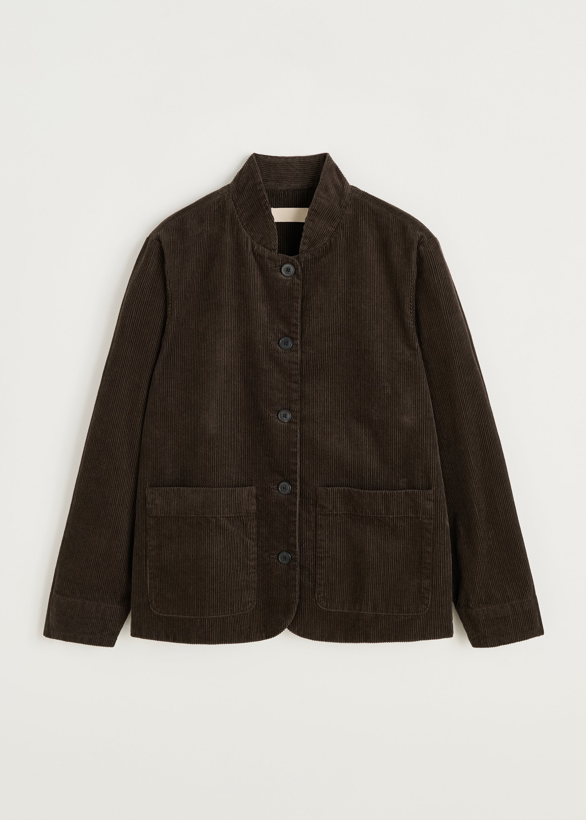 Jacy jacket corduroy | Smokey Brown Jacket aiayu