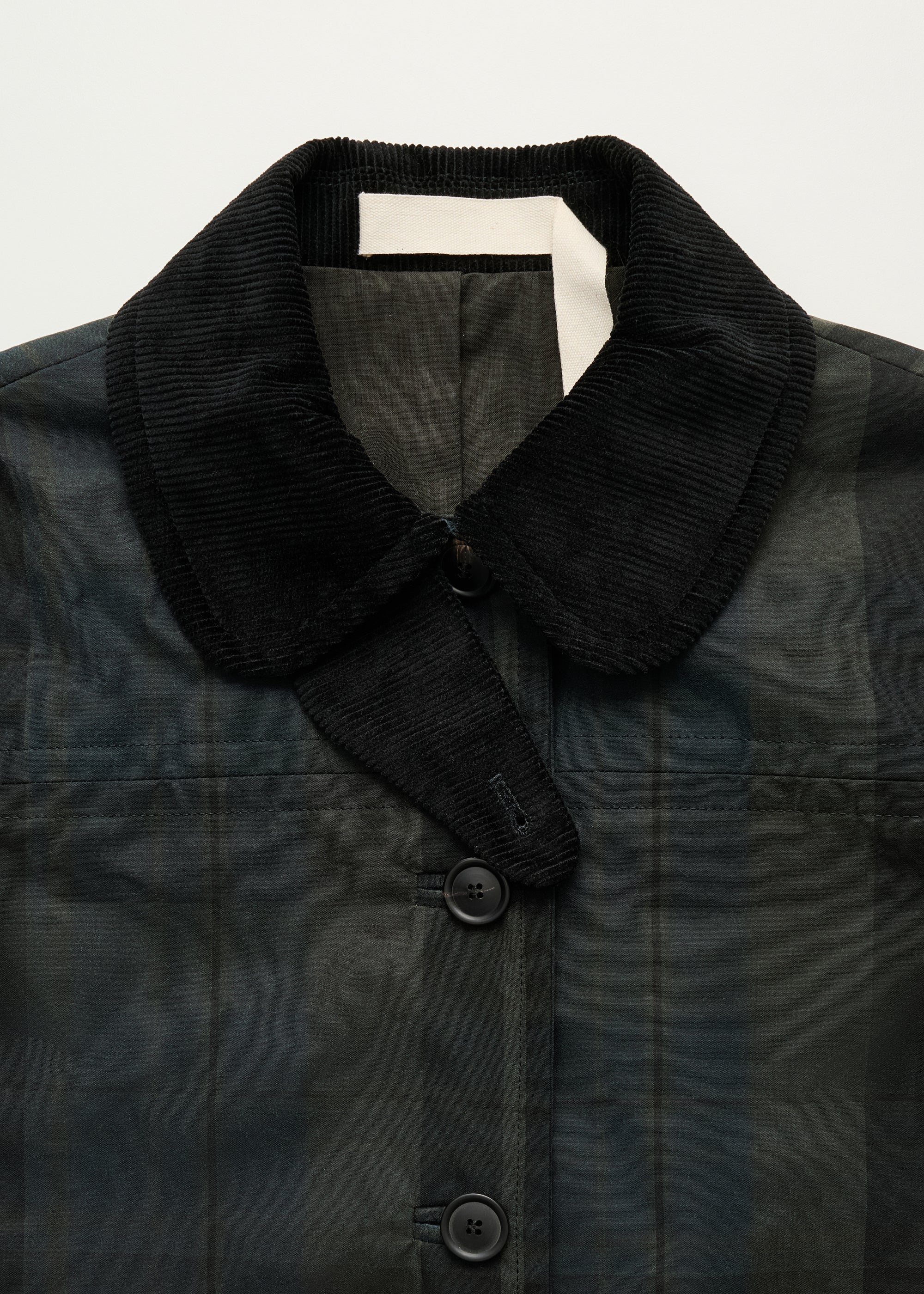 Jamie jacket check – oilskin silkwax | Foxleigh Jacket aiayu