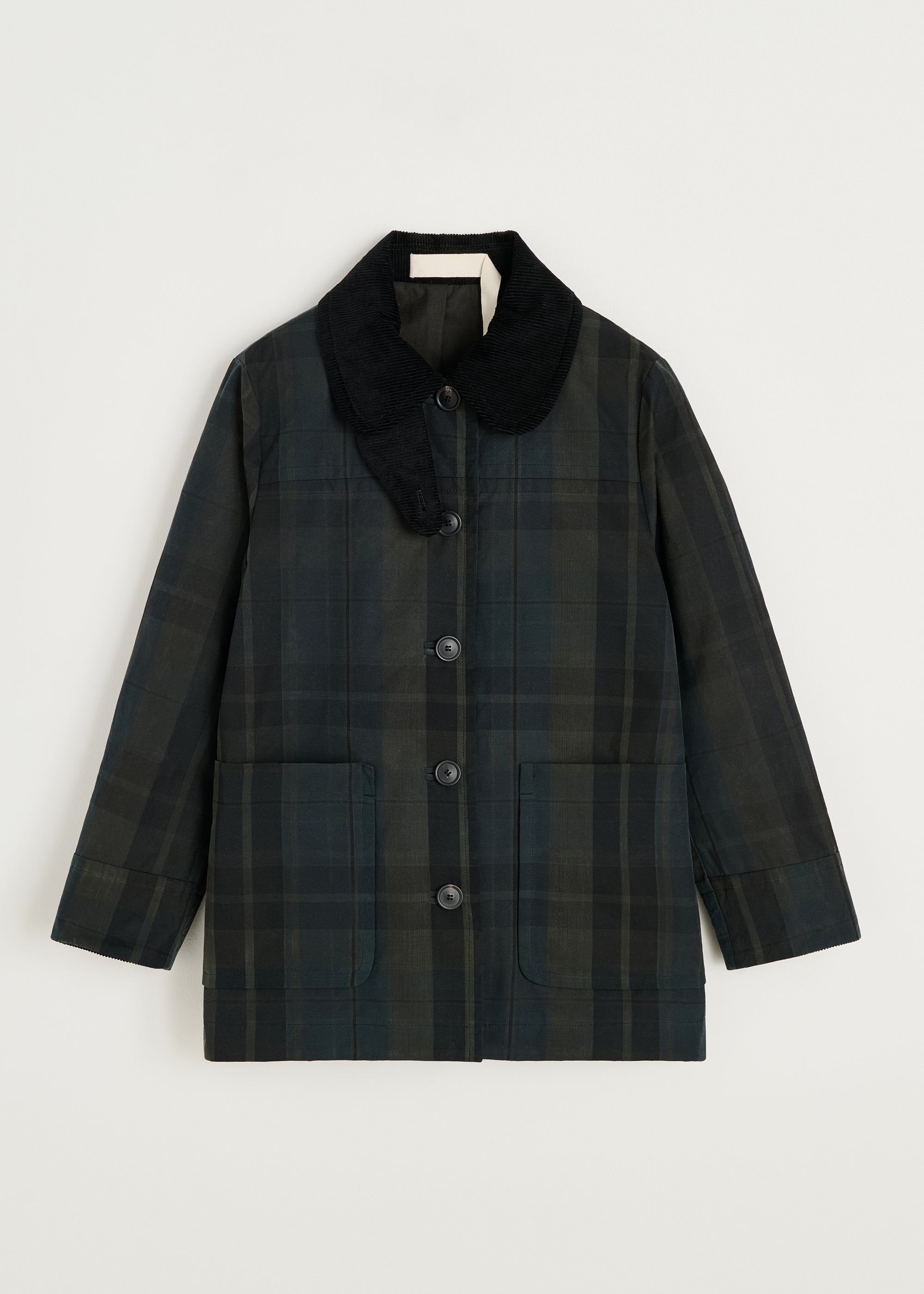 Jamie jacket check – oilskin silkwax | Foxleigh Jacket aiayu