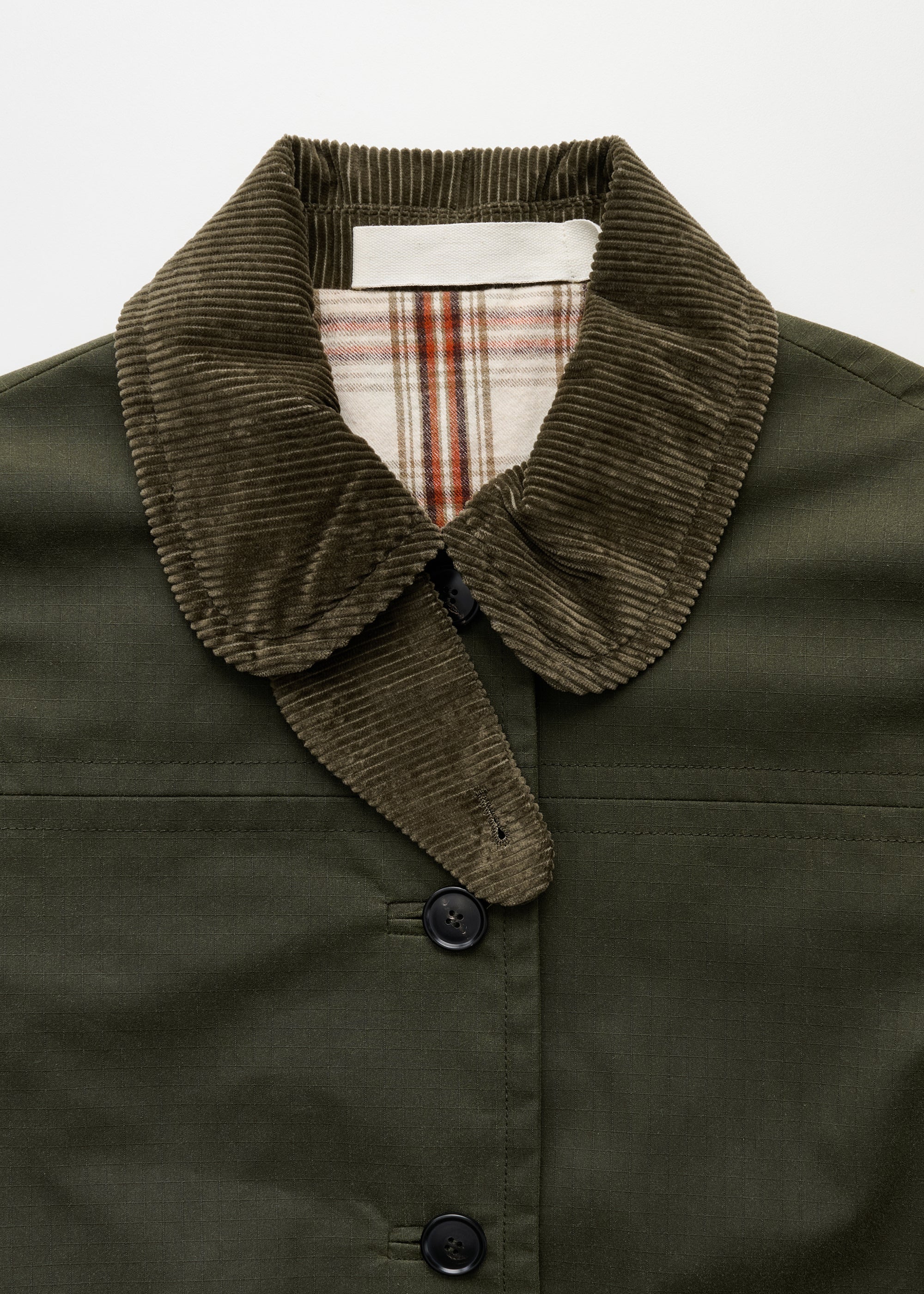 Jamie jacket – ripstop oilskin | Archive Olive
