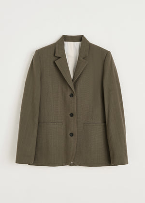 Jason blazer | Green Wood Jacket aiayu