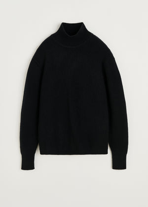 Jaxon sweater – cashmere | Black Sweater aiayu
