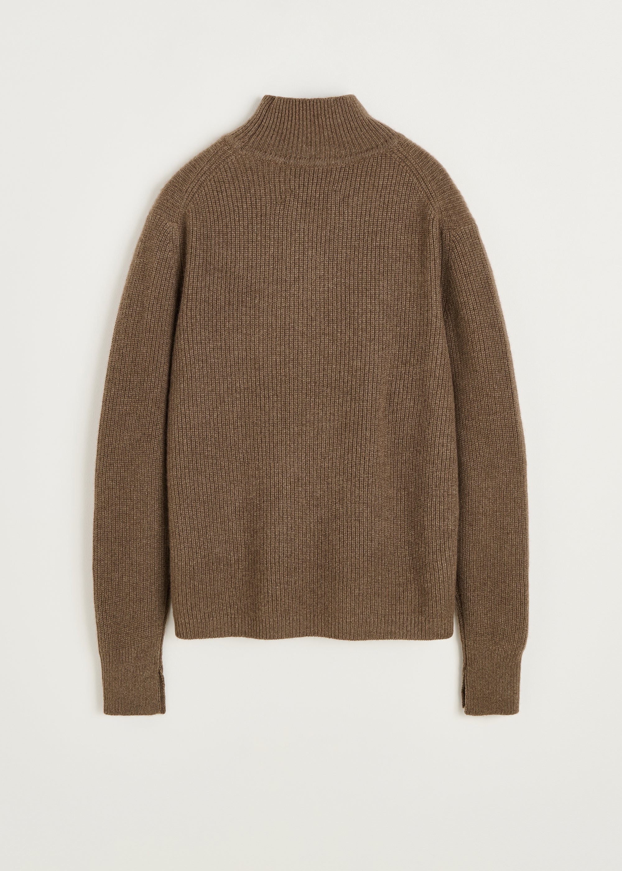 Jaxon sweater – cashmere | Pure Dark Brown Sweater aiayu