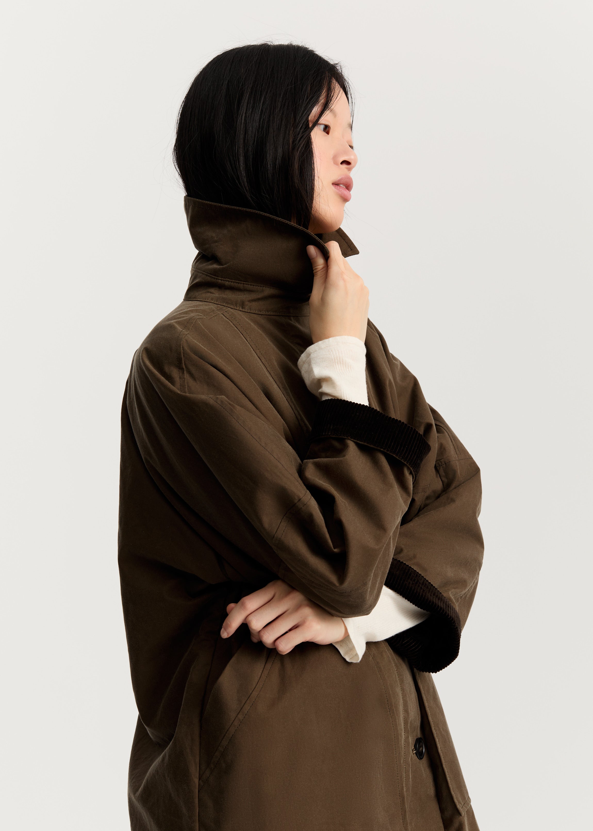 Jay coat – oilskin | Bark Jacket aiayu