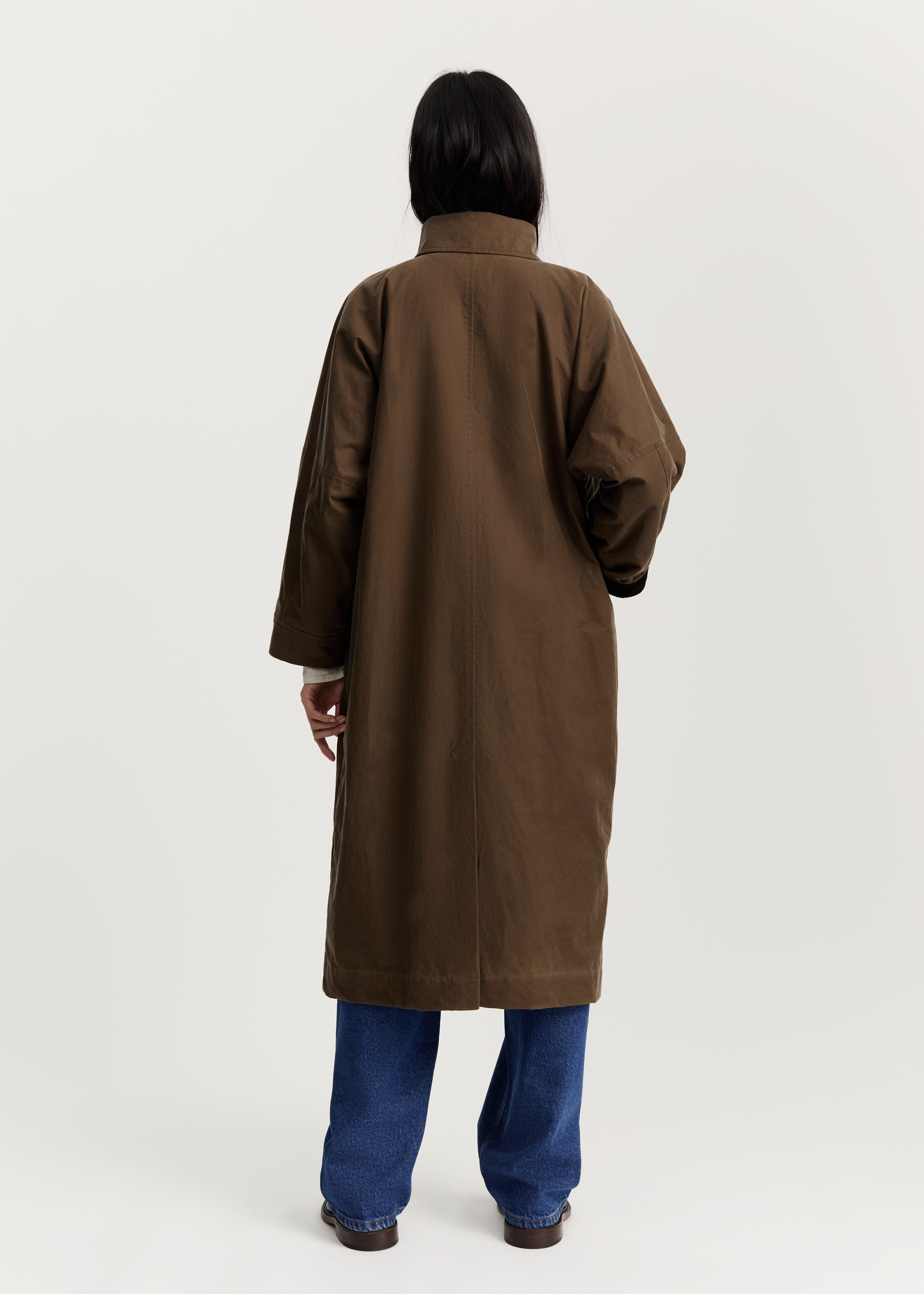 Jay coat – oilskin | Bark Jacket aiayu