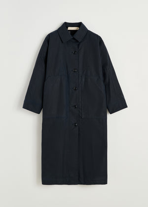 Jay coat – oilskin | Navy Jacket aiayu