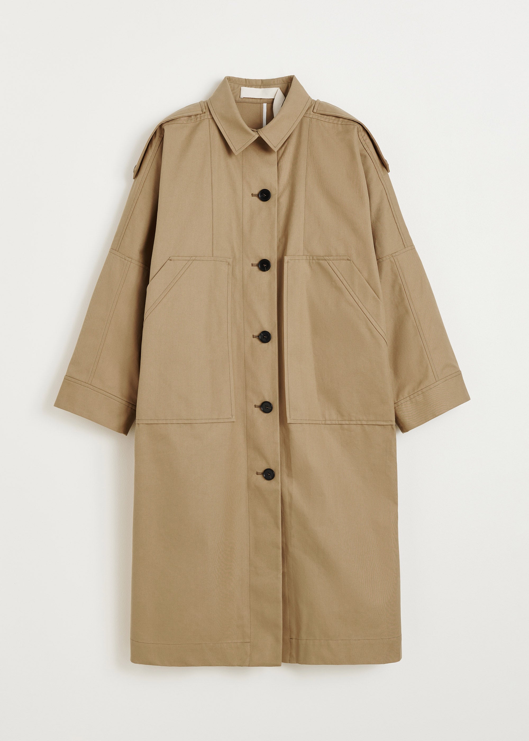 Jean ventile coat | Caramel