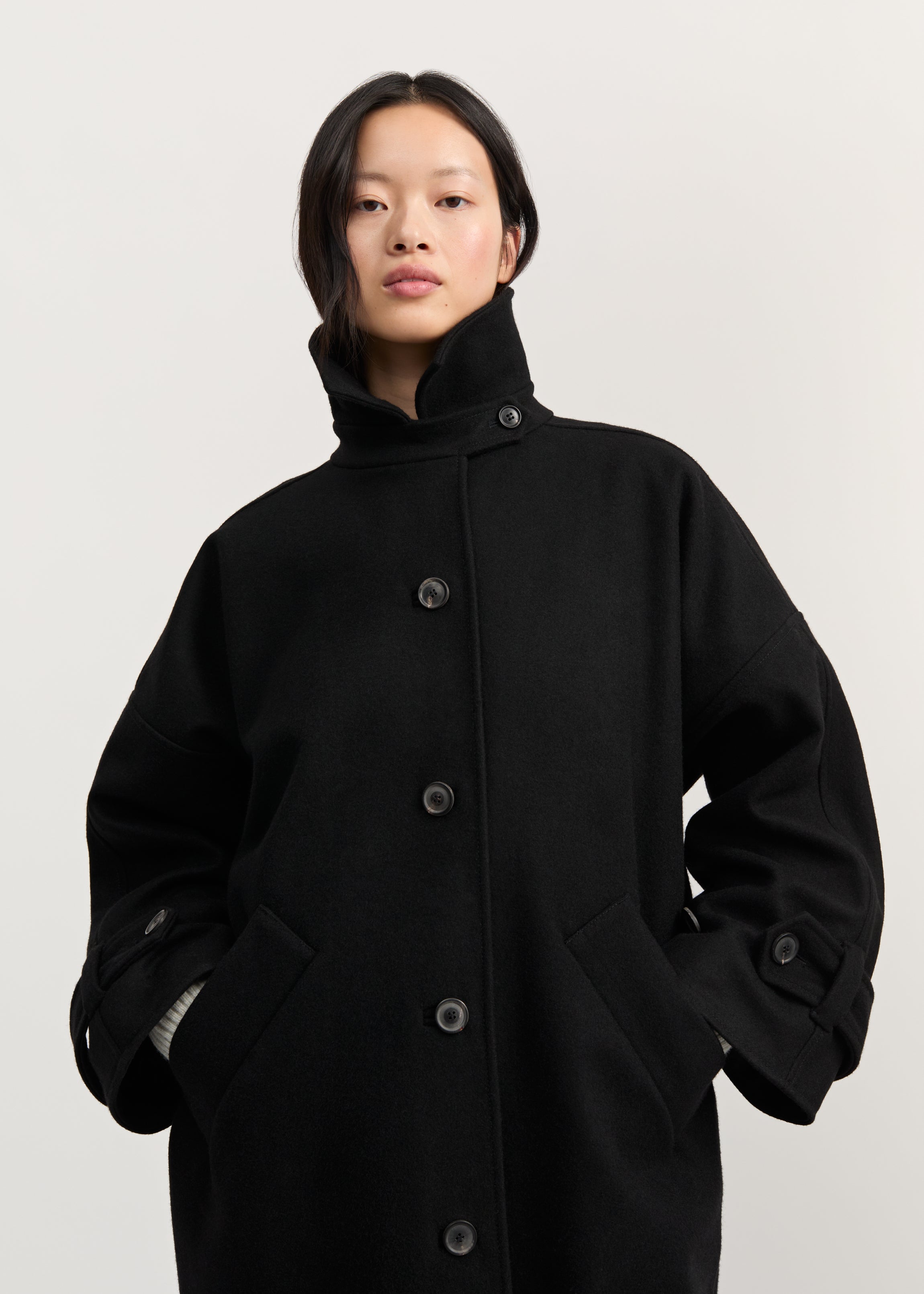 Jo coat loden | Black
