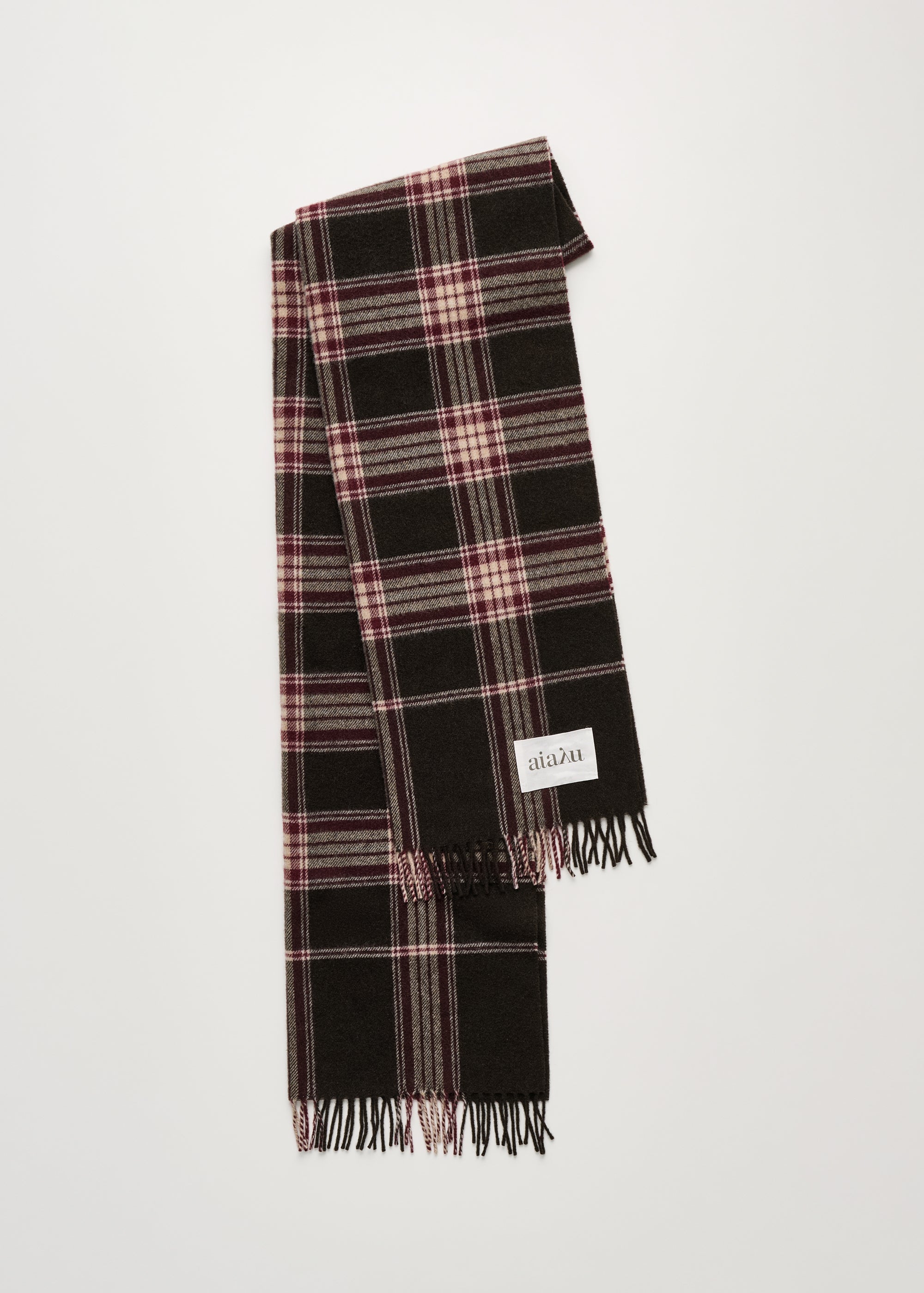 Kaya scarf – wool | Mix brown Scarf aiayu