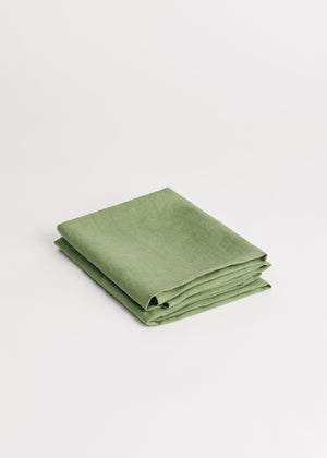 Linen Kitchen Towel (set of 2 pcs) | Dusty Green