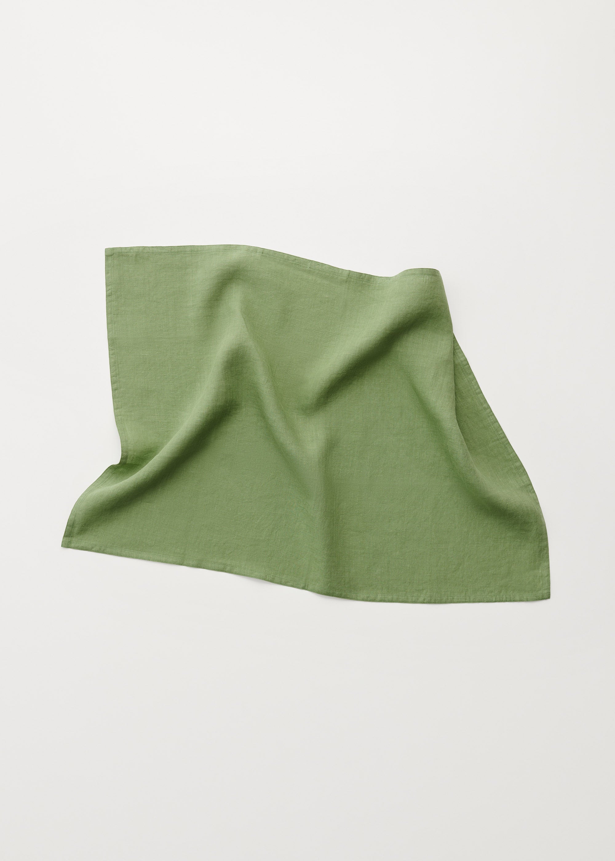 Linen Kitchen Towel (set of 2 pcs) | Dusty Green