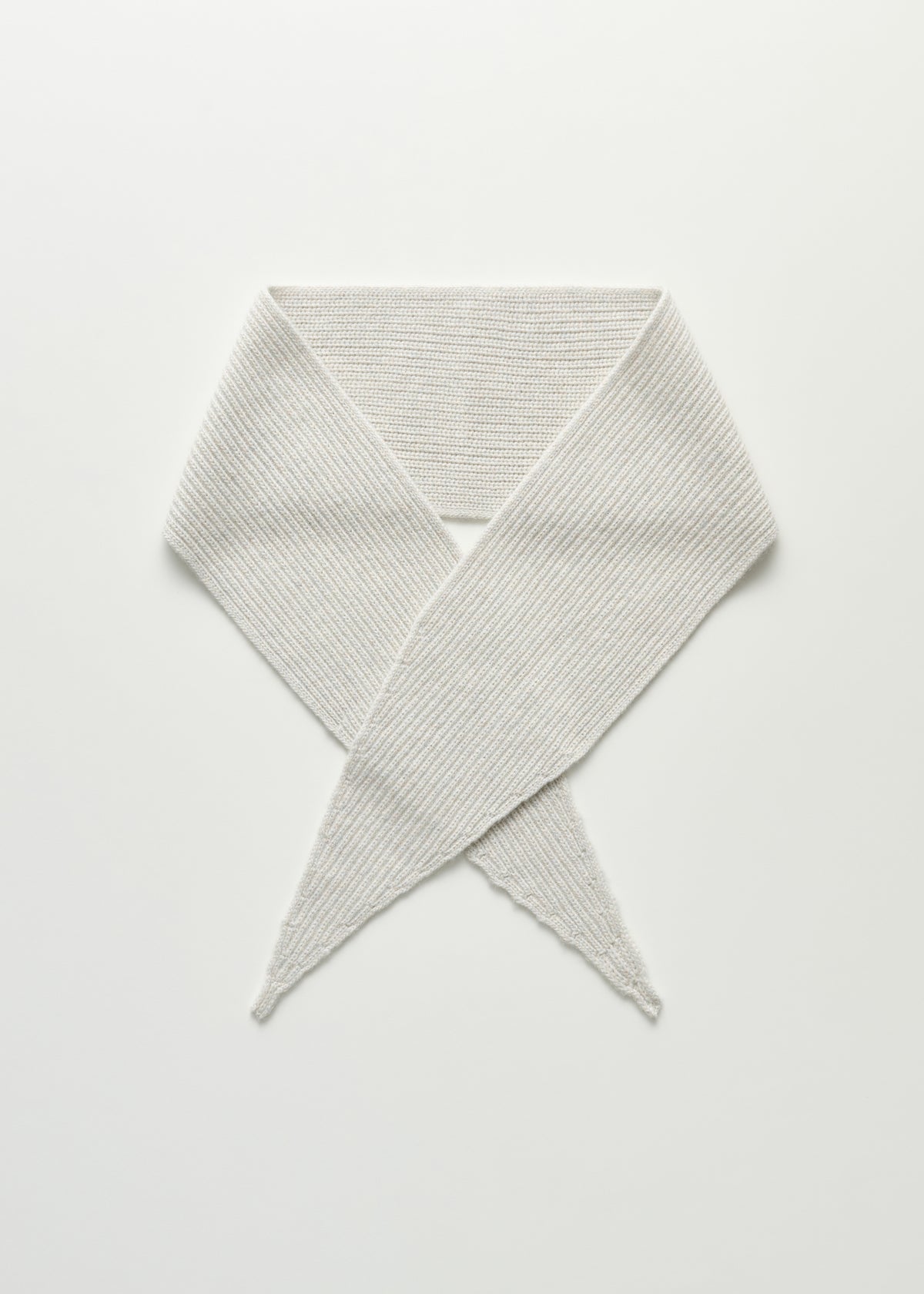 Knox scarf – cashmere | Dove mouline Scarf aiayu