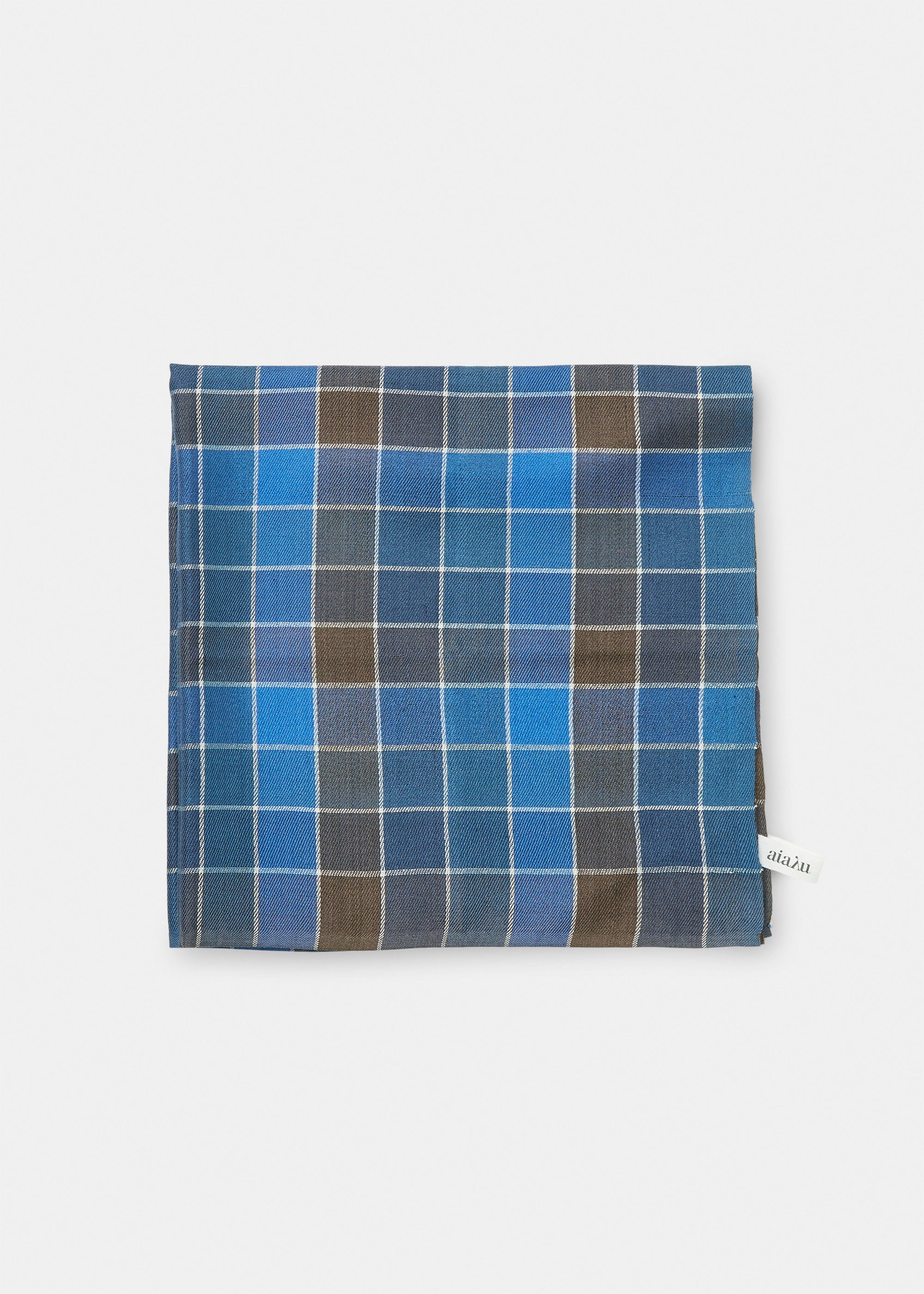 Kody silk scarf | Blue Tile
