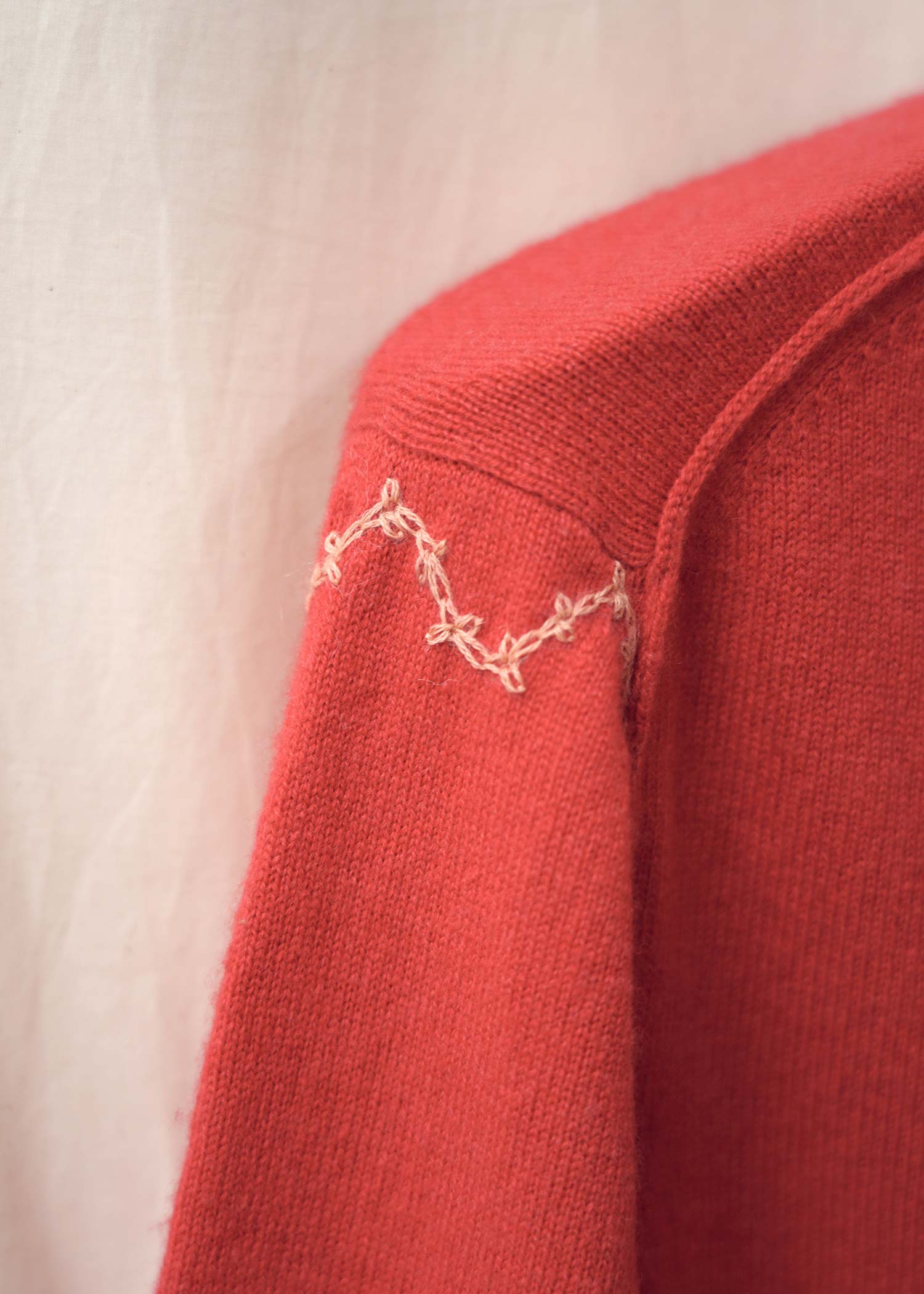 Leonardo cashmere sweater - mended | Chili