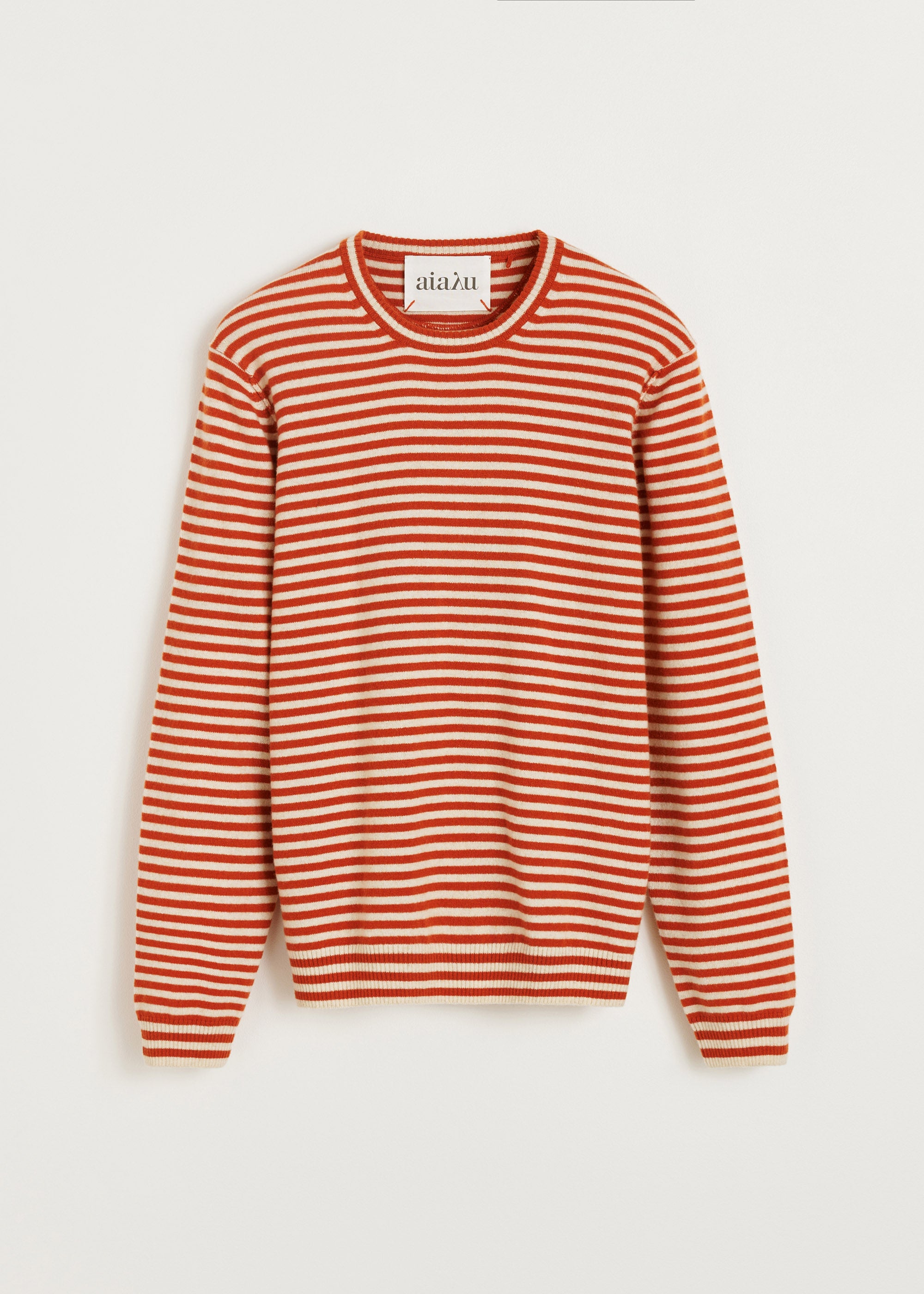 Leonardo sweater - pure cashmere | Mix Orange