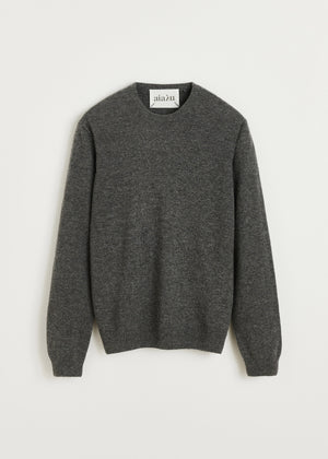Leonardo sweater - pure cashmere | Stormy