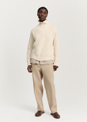 Limon sweater | Pure Ecru Sweater aiayu