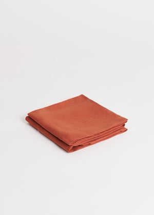 Linen kitchen towel (set of 2 pcs) | Terracotta