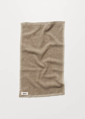 Linen guest towel - 30x50 | Earth