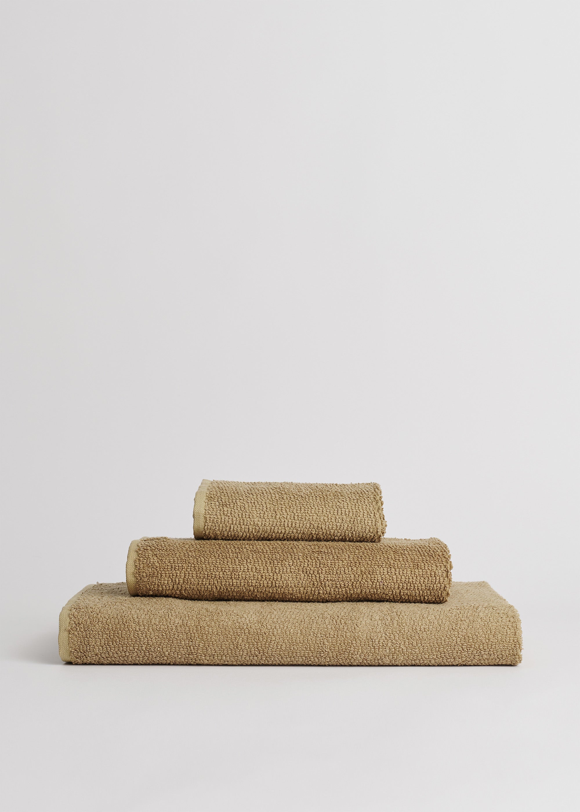 Linen towels (set of 3 pcs) | Saffron