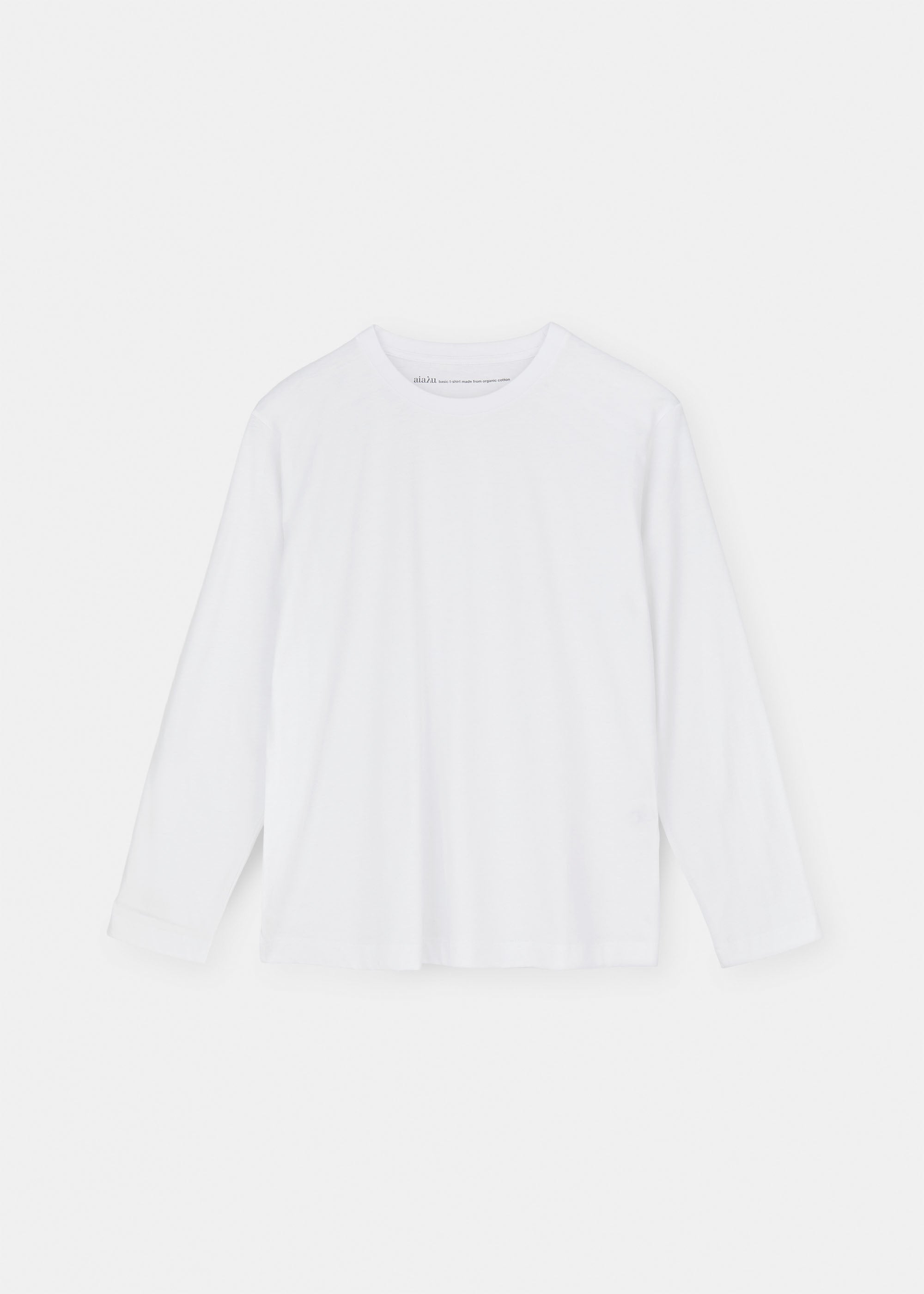 Long sleeve tee (two pack)  | White & Undyed