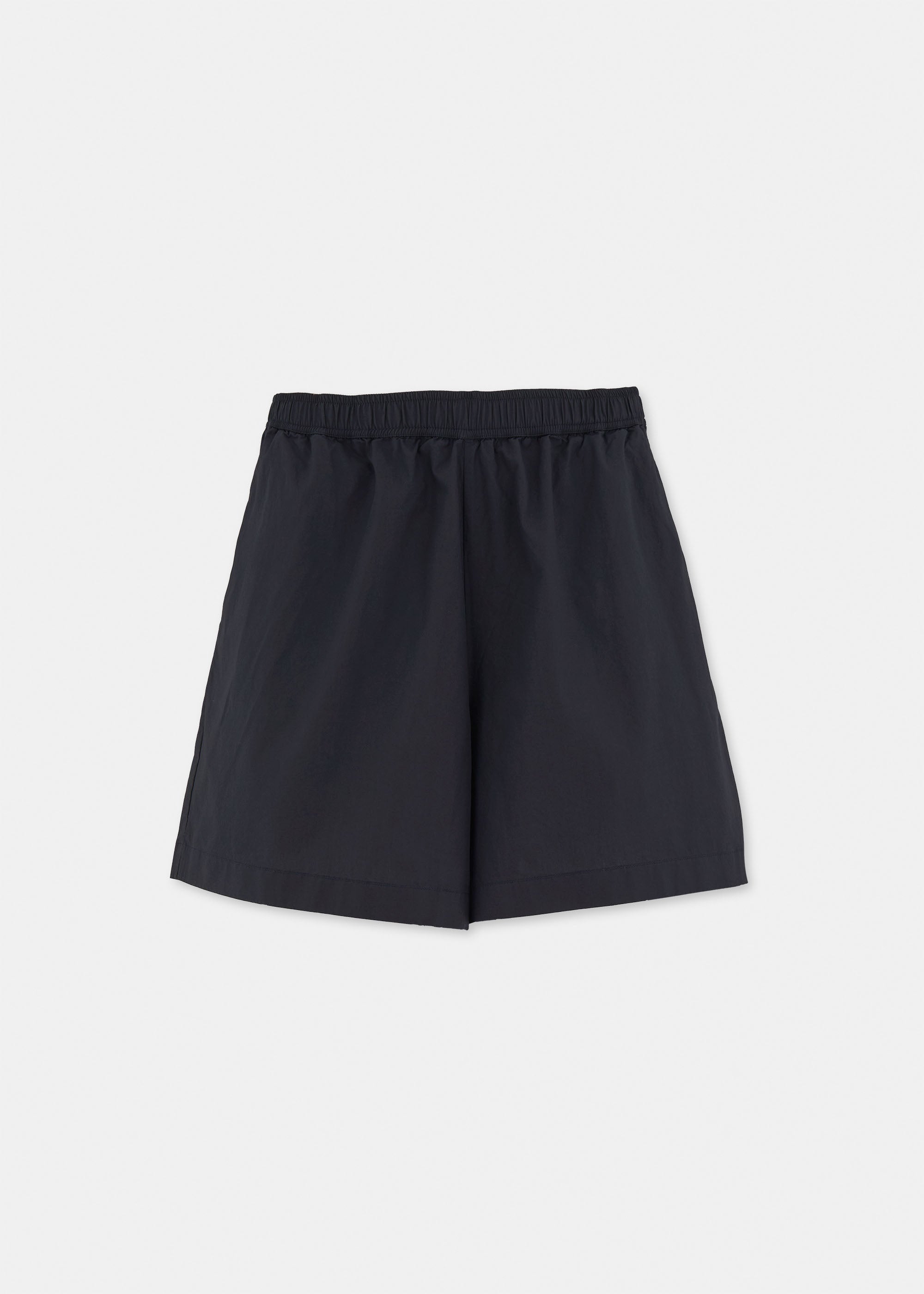 Lulu poplin shorts | Black Navy